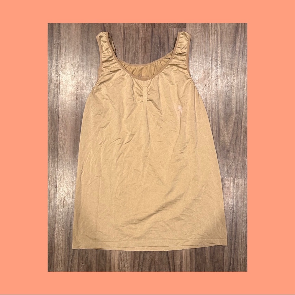 Jaclyn Smith Tan Tank Top